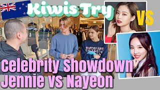 BLACKPINK Jennie VS TWICE Nayeon Celebrity Showdown [upl. by Miharba]