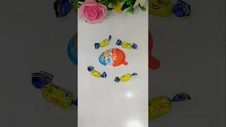 Kinder Joy milk Eclaris toffee popsicle 🍬🍭 shortvideo youtubeshorts jelly tranding [upl. by Ahsinned]