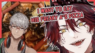 Jurard Wants To Collab with Aruran and Tries His Freaky Pizza [upl. by Imyaj]