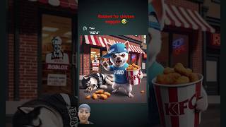 Robbed for Chicken Nuggets 🤣 funny comedy memes dog [upl. by Dougall567]