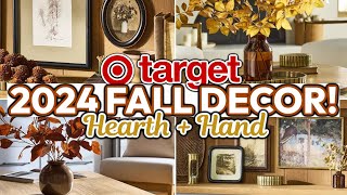 NEW TARGET 🎯 HEARTH  HAND 2024 FALL DECOR COLLECTION 🤎  Fall Decorating Ideas  Target Fall Decor [upl. by Eldoree]