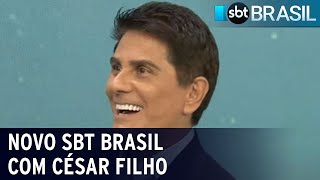 Novo SBT Brasil com estreia de César Filho  SBT Brasil 090324 [upl. by Sidman572]