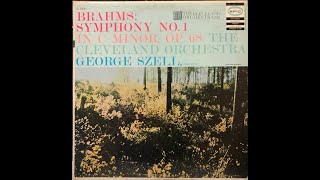 Brahms The Cleveland Orchestra George Szell – Symphony No 1 In C Minor Op 68 [upl. by Sheff986]