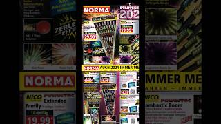 Norma Feuerwerk Prospekt 20232024 🔥 feuerwerk fireworks norma prospekt [upl. by Adli183]