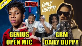 AMERICANS REACT TO GENIUS OPEN MIC VS GRM DAILY DUPPY US VS UK REACTION [upl. by Jdavie]