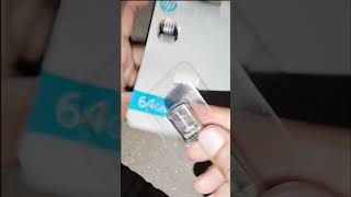 hp 64 GB Pendrive Unboxing tiyanshubainda newvideo pendrive trending viralshorts [upl. by Ahcarb712]