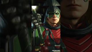 Injustice 2 Scarecrow Meets Robin 🤯😤🤯 injustice2 shortsfeed dccomics viralshorts shorts [upl. by Geiss]