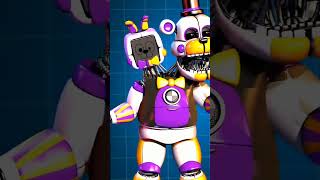 FNAF AR edit 🌠  Extra animatronics 🎯  fnaf fivenightsatfreddys fnaf9 fnafshorts fnafar [upl. by Elynad112]