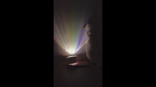 DIY Rainbow Flashlight Decoration 🌈🔦 DIY creative fun [upl. by Olympium]