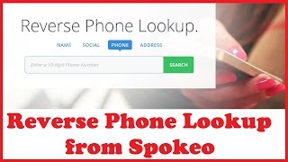 Reverse Phone Lookup from Spokeo [upl. by Tiffanle]