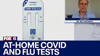 FDA approves athome COVID19 and flu test  FOX6 News Milwaukee [upl. by Stucker]