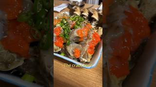 Phenomenal Raw Marinated Crab in SEOUL korea koreanfood seoul seafood southkorea travel food [upl. by Ahtnama642]