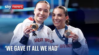 Paris Olympics 2024 Team GB bronze medallists say they gave it all we had [upl. by Malva344]