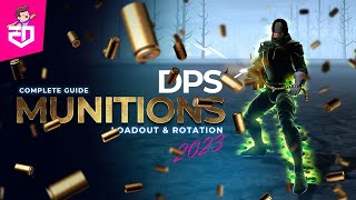 DCUO  Munitions DPS Might Loadout amp Rotation 2023  iEddy Gaming [upl. by Weisberg616]