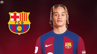 Xavi Simons  Welcome to Barcelona 2024  Dribbling Skills amp Goals  HD [upl. by Innig]