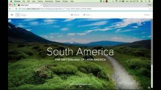 Adobe Spark Page Tutorial [upl. by Leiruh652]