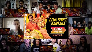 Deva Shree Ganesha Video Song Reaction Mashup  Ganesh Chaturthi Special  Hrithik Roshan  DR [upl. by Acinnor189]