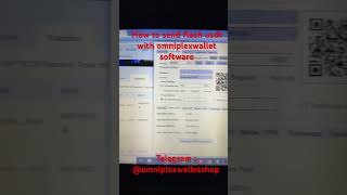 How to send flash usdt with omniplexwallet software bitcoin omniplexwallet usdt [upl. by Enoch364]
