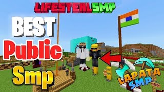 💸 Best New Public Lifesteal Smp For Minecraft 🏆  pocket  Java  247 online  free to join smp 🔥 [upl. by Onitnatsnoc]