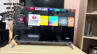 LED TCL Android 11 32 inch 32inch 32L4B tipe terbaru [upl. by Ahseenyt]