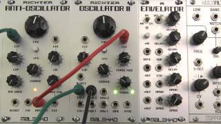 Modular Wild Presents SOUNDSMalekko Heavy Industry Richter Oscillator II Phase Modulated Synced FM [upl. by Carling]