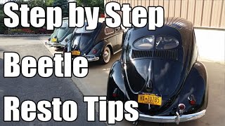 Classic VW BuGs Step By Step Beginners Restoration Beetle Note Guide [upl. by Sacci226]