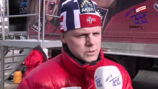 Jon Arne Schjetne in interview in Toblach [upl. by Hadlee327]