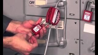 S806  Cable Lockout  LockoutTagoutShopcom [upl. by Sivrat165]