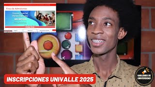 🤔¿Cuán abren las Inscripciones para Univalle 2025 [upl. by Bartlett164]