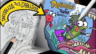 DIGITALIZA TUS DIBUJOS A MANO [upl. by Leandro]