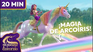 La MEJOR Magia de Luz de Unicornio 🦄🌈 en Academia Unicornio  Dibujos Animados para Niños [upl. by Major]