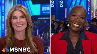 Nicolle Wallace and Joy Reid talk about the vibeshift at the DNC [upl. by Reggis]