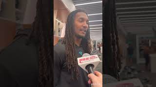 WATCH Rayshawn Jenkins discusses the Jaguars’ upcoming game vs Browns [upl. by Alyad]