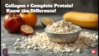 PROTEIN vs COLLAGEN What Youve Been Doing WRONG [upl. by Nnaxor]