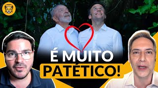 PIADA do DIA a LUA de MEL entre LULA e o PRESIDENTE EMMANUEL MACRON [upl. by Bertila]