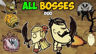 Duo ALL Bosses in Dont Starve Together Speedrun [upl. by Fretwell669]