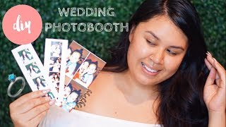 DIY Photobooth for Events  PRINTS  Wedding Hack [upl. by Yi]