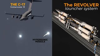 Supers idea of ​​incorporating the REVOLVER system into the C17 plane to launch hypersonicmissile [upl. by Neiman657]