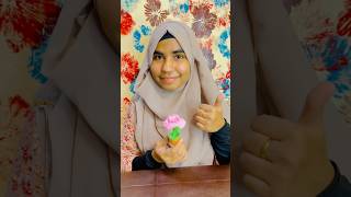 DIY Clay Rose vase 🌹craftideas crafts artshorts shortviral diy clayart ⁠samiashahriashorts [upl. by Pheni]