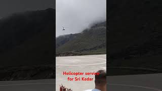 Helicopter service for Sri Kedar [upl. by Dhumma]