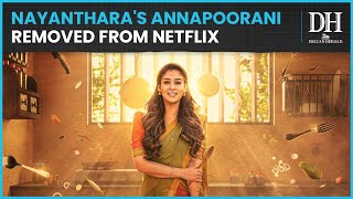 Nayantharas Annapoorani removed from Netflix for calling lord Ram quotmeat eaterquot complaints filed [upl. by Yralam]