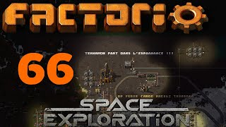 On charge logiquement la fusée p FR PC Factorio  Space Exploration S2 E66 [upl. by Ecinev]