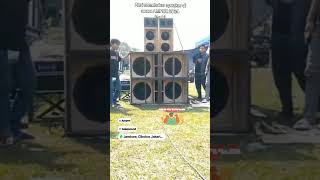 Aksi bakar speaker balapsound ampex [upl. by Lindon]