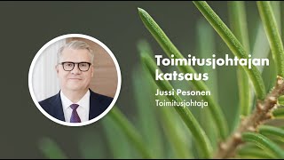 Toimitusjohtajan katsaus Jussi Pesonen UPMKymmene Oyjn varsinainen yhtiökokous 2022 [upl. by Job736]