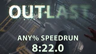 Outlast Any Speedrun 8220 PC [upl. by Avik424]