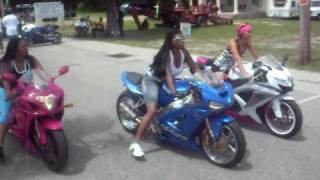 Black Bike Week 2009 Myrtle Beach North Side [upl. by Eignat]