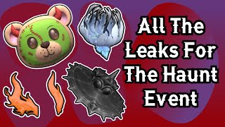 All Leaks and Items For The Haunt Event [upl. by Loleta]