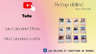 Tuto Calendrier photo magnétique [upl. by Olivero763]