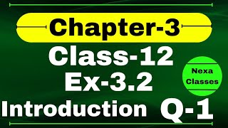 Class 12 Ex 32 Q1 Math  Matrices Introduction  Q1 Ex 32 Class 12 Math  Ex 32 Q1 Class 12 Math [upl. by Ras301]