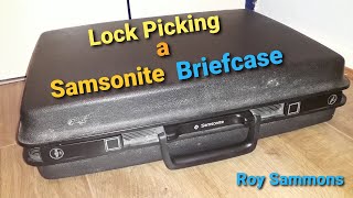 191 Samsonite Briefcase Picked [upl. by Nedarb]